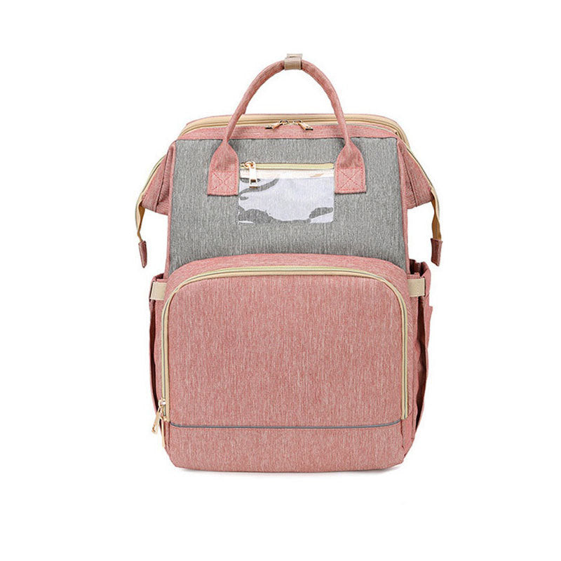 USB Charging Version Mommy Bed Backpack Folding Large Capacity Multi-function - My Store