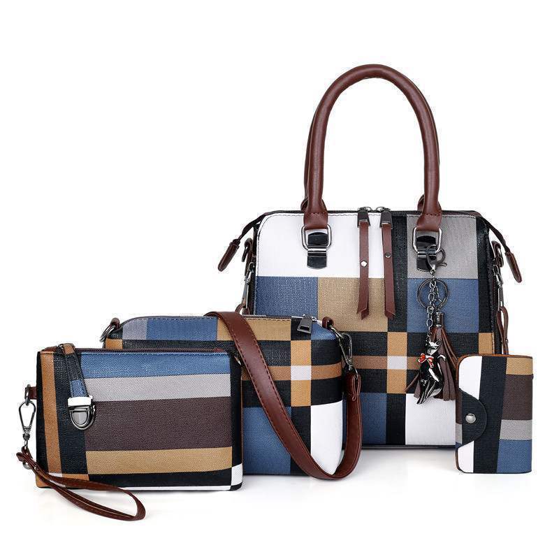 New Luxury Handbags Plaid Women Bags Designer - My Store
