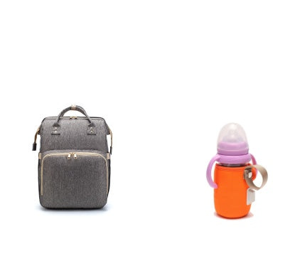 USB Charging Version Mommy Bed Backpack Folding Large Capacity Multi-function - My Store