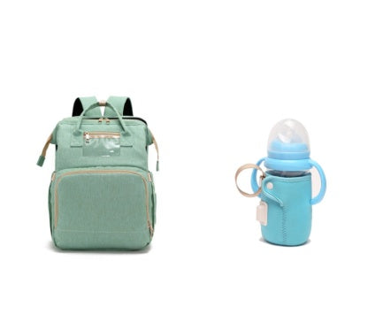 USB Charging Version Mommy Bed Backpack Folding Large Capacity Multi-function - My Store