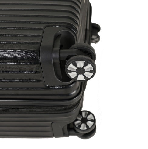 3-piece Hard Shell Luggage Set, Suitable For Both Long-distance And Short Distance Travel. Equipped With Four-wheel Rollers, Password Lock, And Hiking Bag - My Store