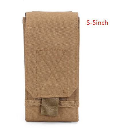 Molle Mobile Phone Bag Waist Bag Men's Sports Running Coin Purse Universal Multifunctional Vertical Belt Portable Wear Belt - My Store