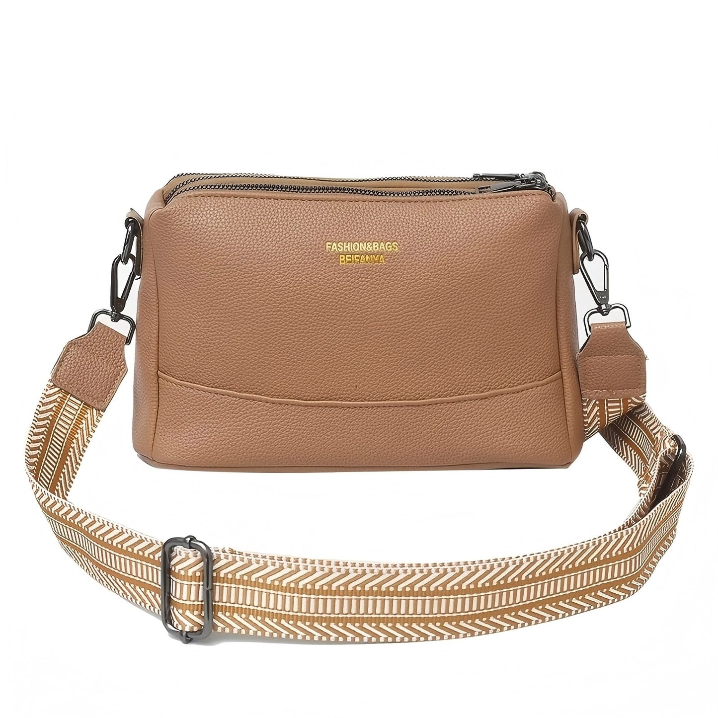 Fashionable Multi-functional PU Crossbody Bag Casual Shoulder Bag For Daily Commuting - My Store