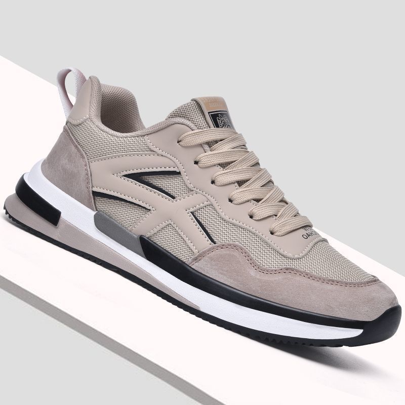 Leather Comfortable Breathable Casual Sneaker - My Store