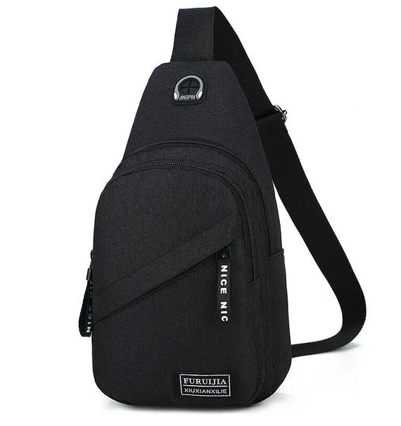 Men Women Sling Bag Chest Fanny Packs Cross Body Travel Sports Shoulder Backpack - My Store