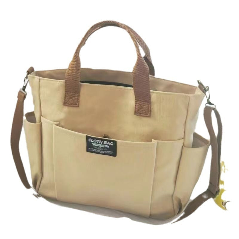 Large Capacity Shoulder Canvas Bag, Commuting Hand Bag - My Store