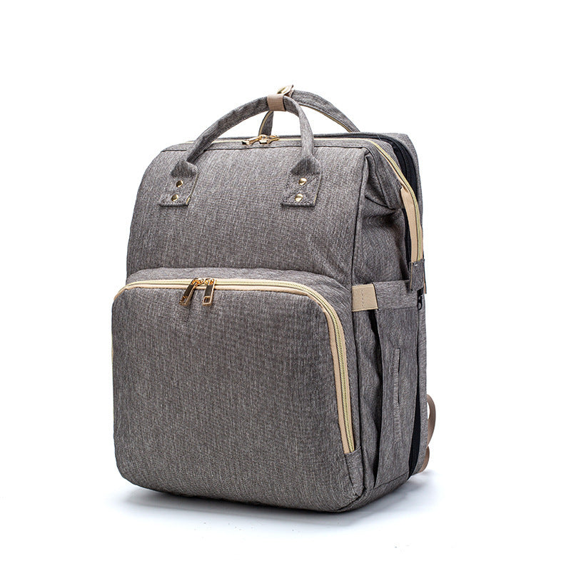 USB Charging Version Mommy Bed Backpack Folding Large Capacity Multi-function - My Store