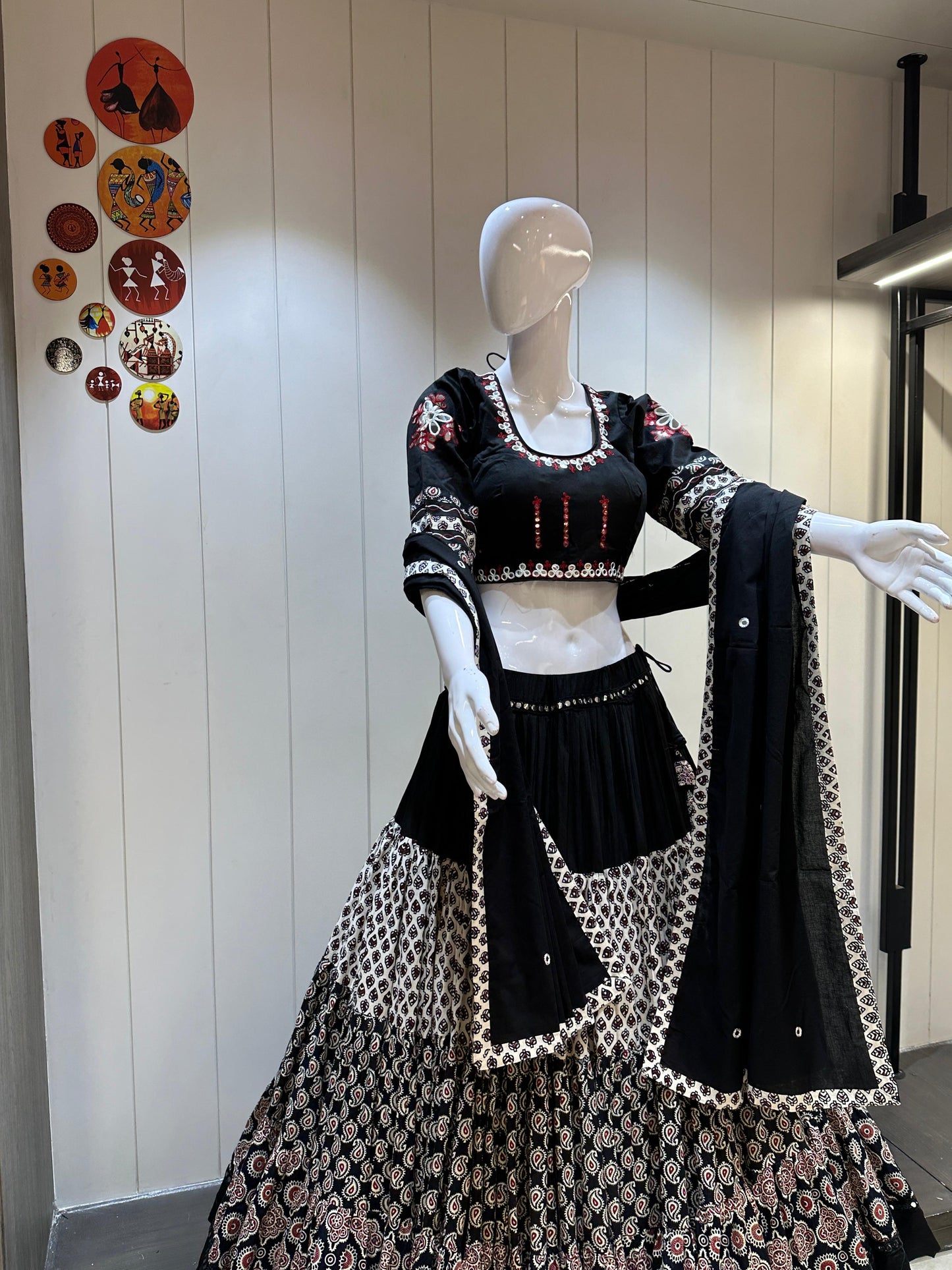 MADHURI - Jaam cotton and Camric cotton Chaniya choli - My Store