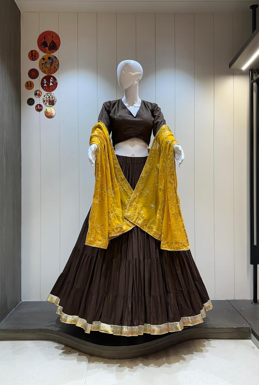 GEHRA - Pure reyon cotton chaniya choli - My Store