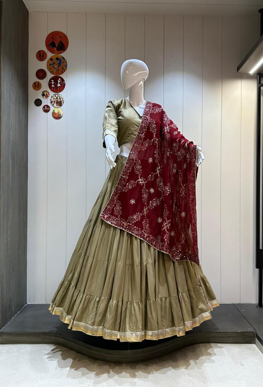 GEHRA - Pure reyon cotton chaniya choli - My Store