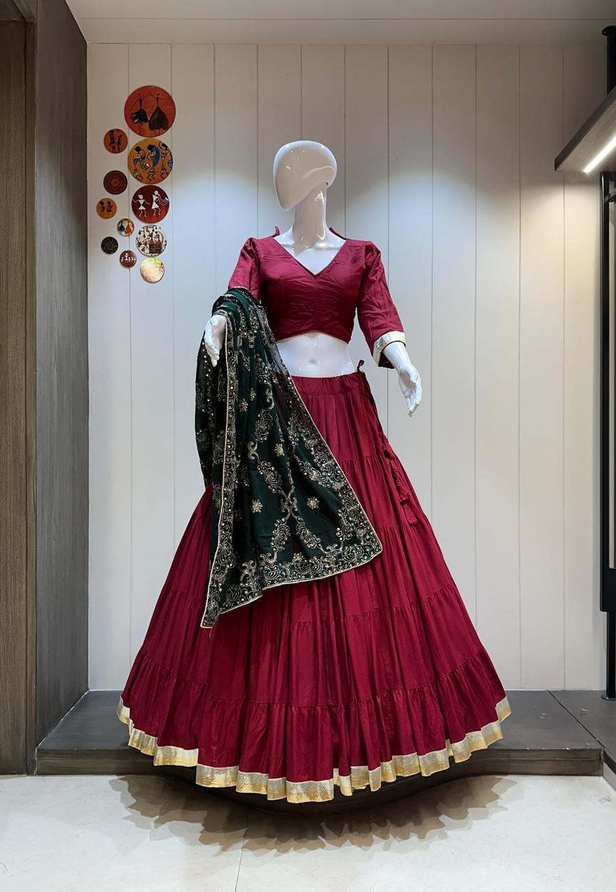 GEHRA - Pure reyon cotton chaniya choli - My Store