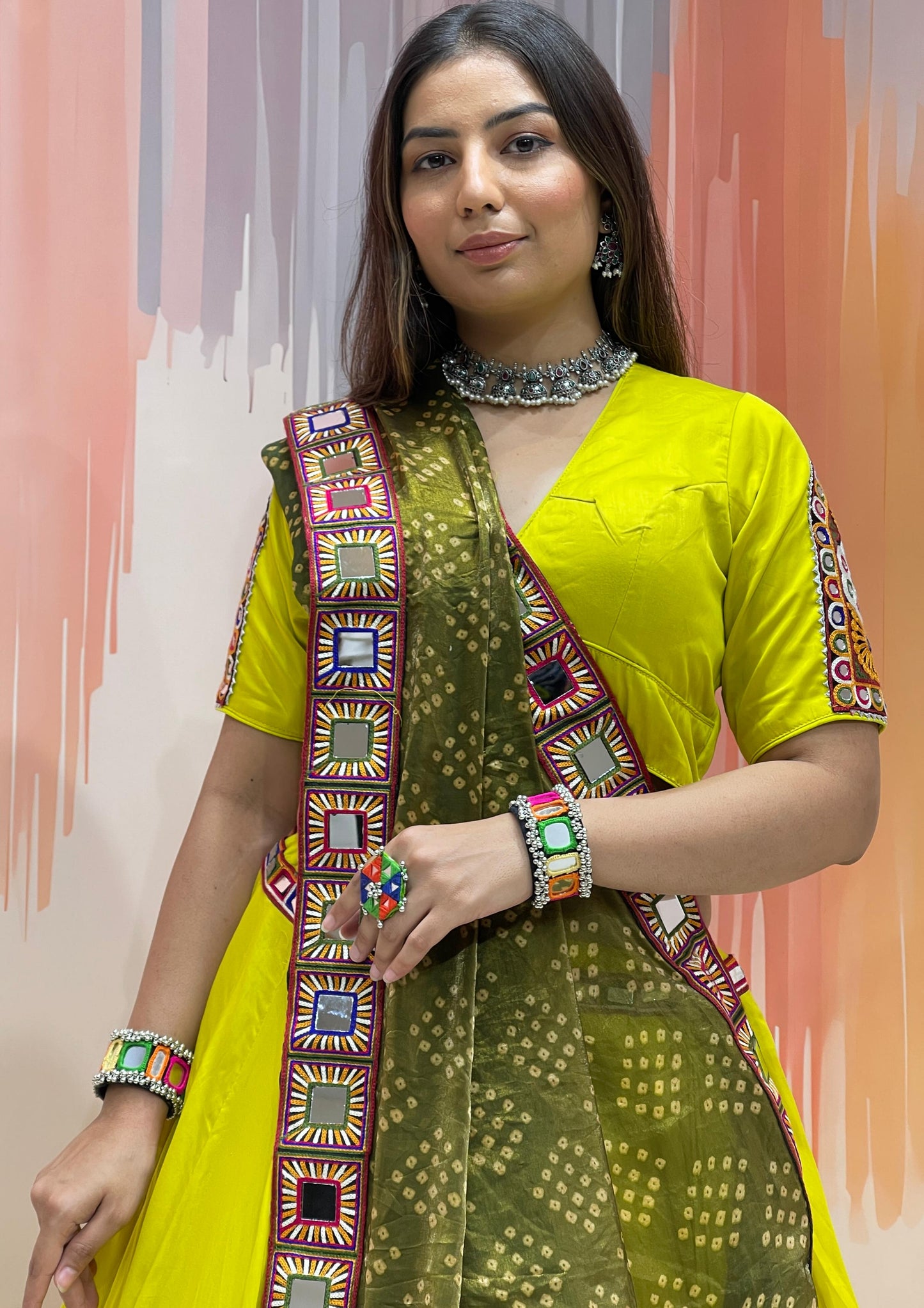 MORNI 1 - JAM SATIN Silk Chaniya choli - My Store