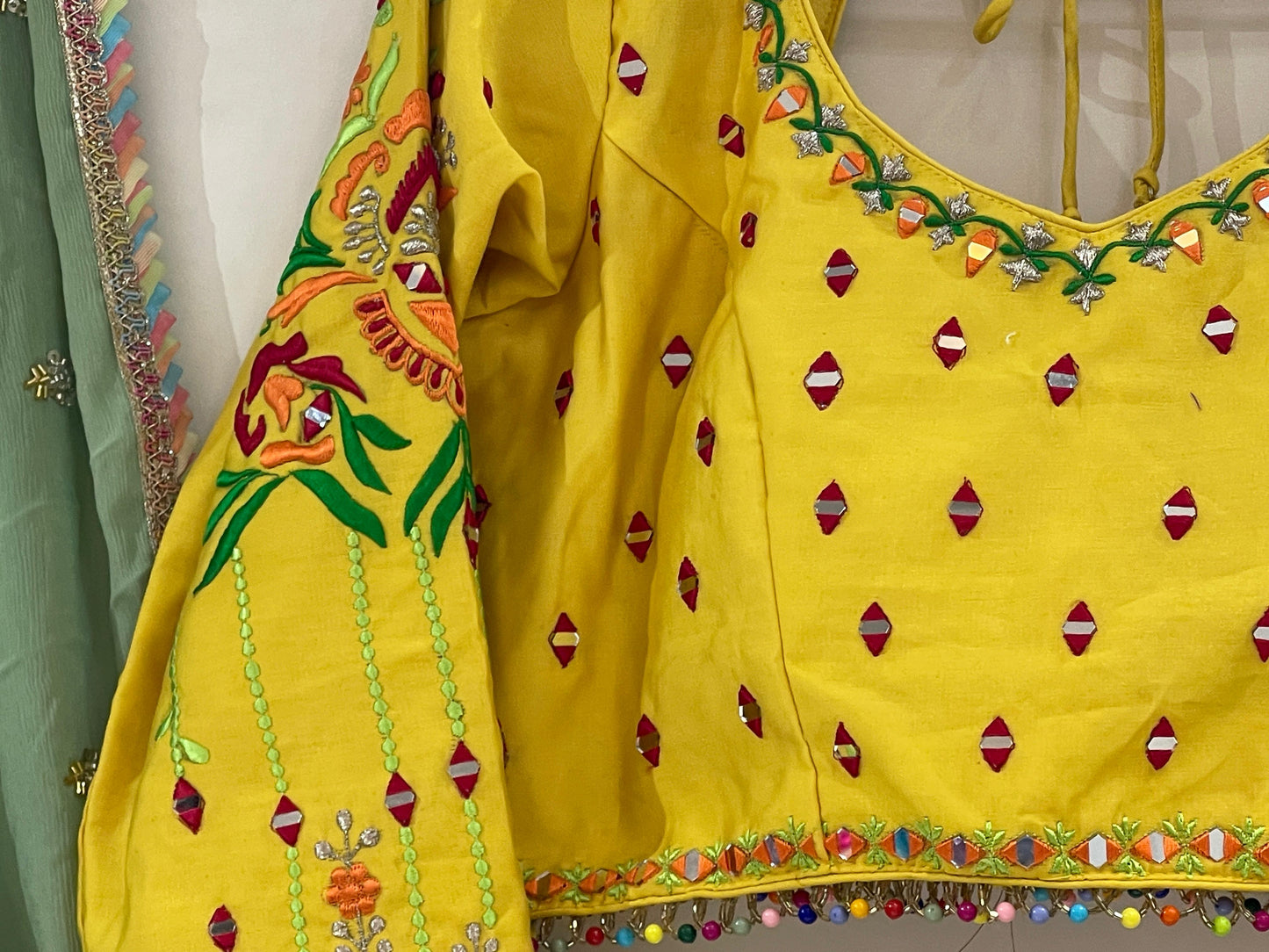 ROHINI VOL - 2 - Indo Western Concept 7 embroidery Cotton Printed Chaniya Choli - My Store