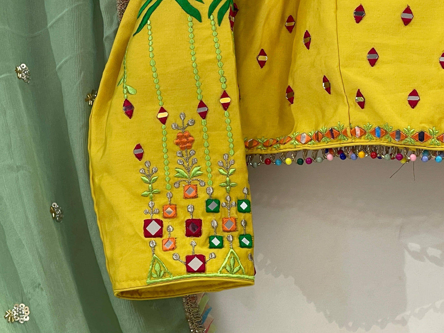 ROHINI VOL - 2 - Indo Western Concept 7 embroidery Cotton Printed Chaniya Choli - My Store