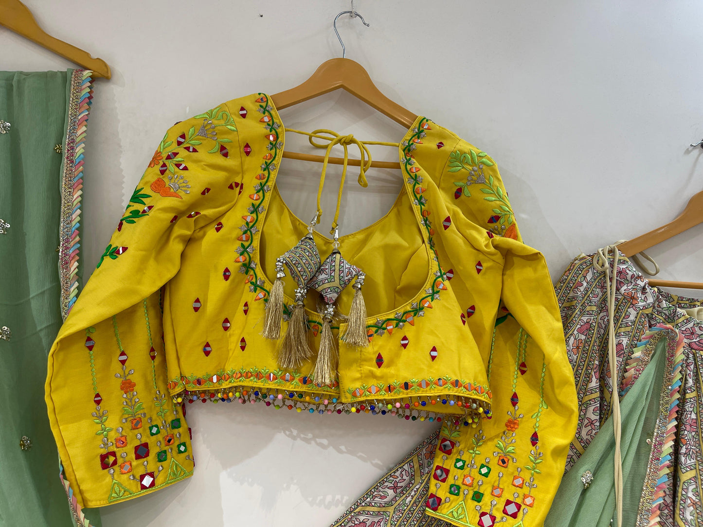 ROHINI VOL - 2 - Indo Western Concept 7 embroidery Cotton Printed Chaniya Choli - My Store