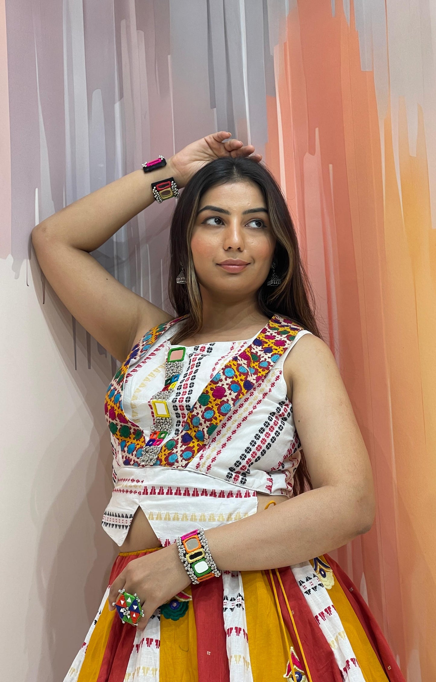 PEHRAN VOL - 1 - Simple & Sober Mal Cotton & embroidery with mirror work Chaniya Choli - My Store