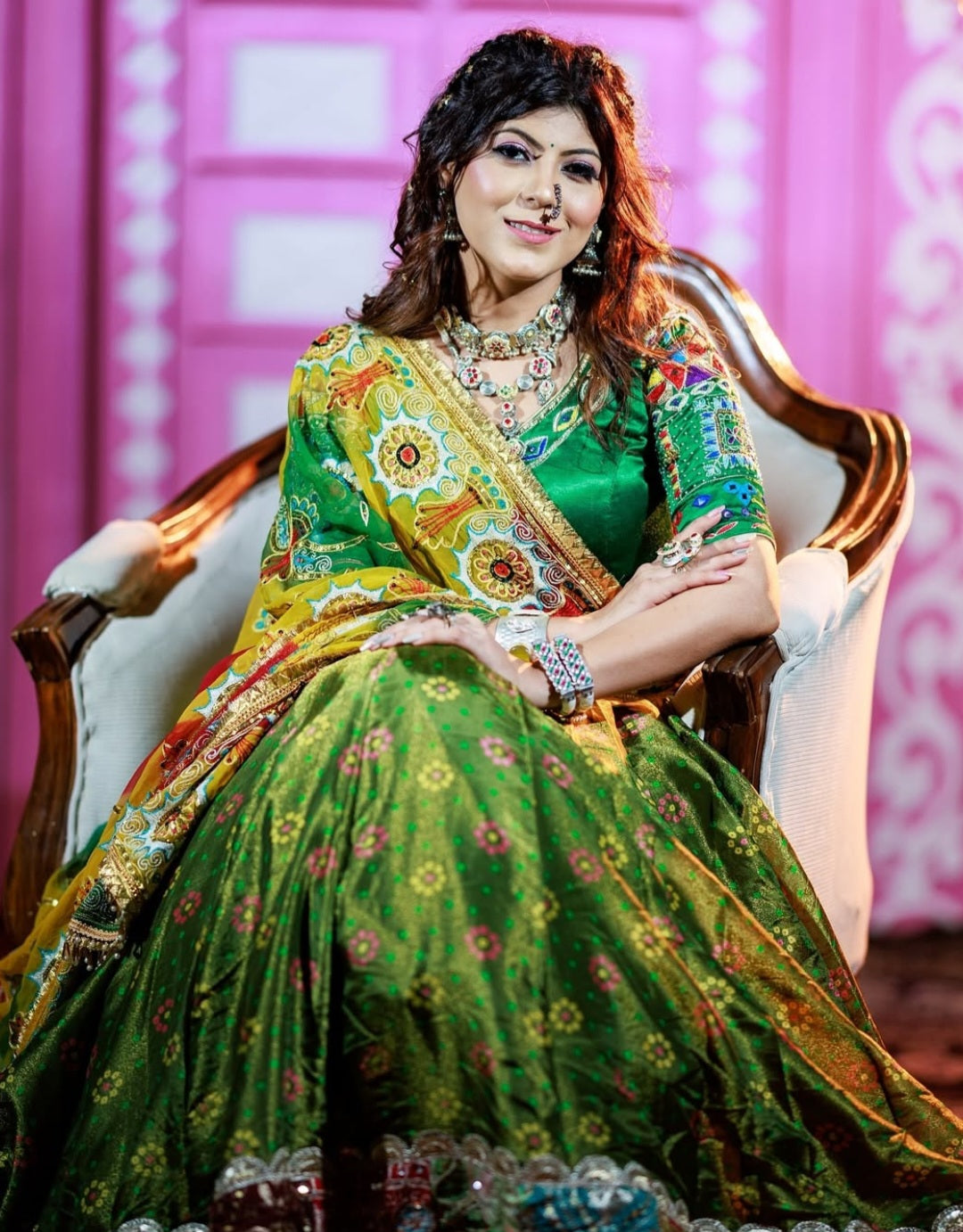 PANKHURI - organza tissue chaniya choli - My Store