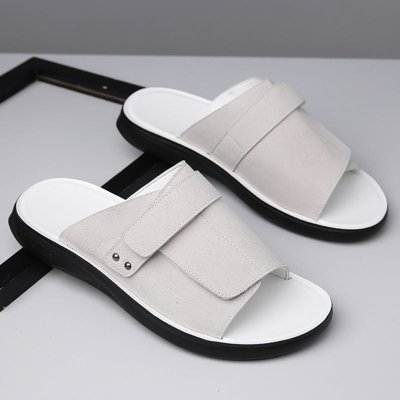 Summer Fashion All-matching Lightweight Youth Men's Slippers - My Store