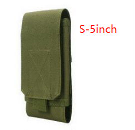 Molle Mobile Phone Bag Waist Bag Men's Sports Running Coin Purse Universal Multifunctional Vertical Belt Portable Wear Belt - My Store