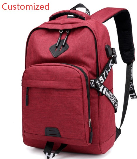 Laptop Backpack USB Charge Backpacks - My Store