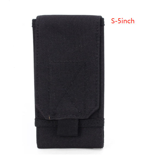 Molle Mobile Phone Bag Waist Bag Men's Sports Running Coin Purse Universal Multifunctional Vertical Belt Portable Wear Belt - My Store