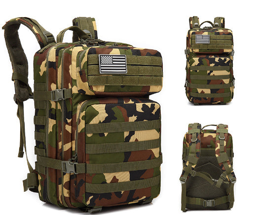 Outdoor Mountaineering Bag Tactical Leisure Bag Army Fan Travel Computer Bag Individual Soldier Package - My Store