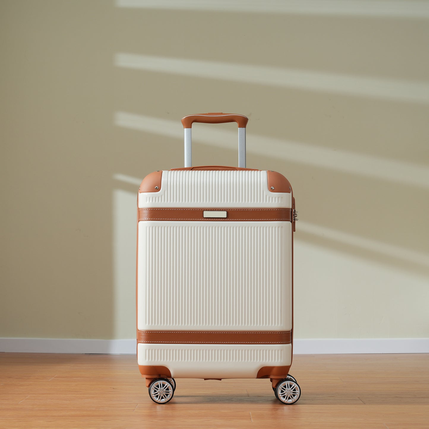 Hardshell Luggage Sets 3 Piece Carry-on Suitcase Double Spinner Wheels With TSA Lock - My Store