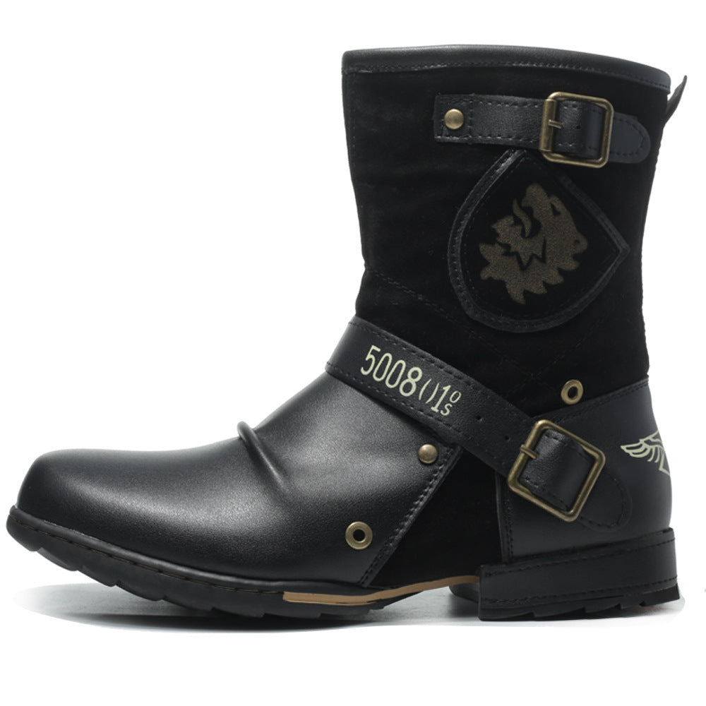 Mid-High Tube Men's Cowboy Boot - My Store