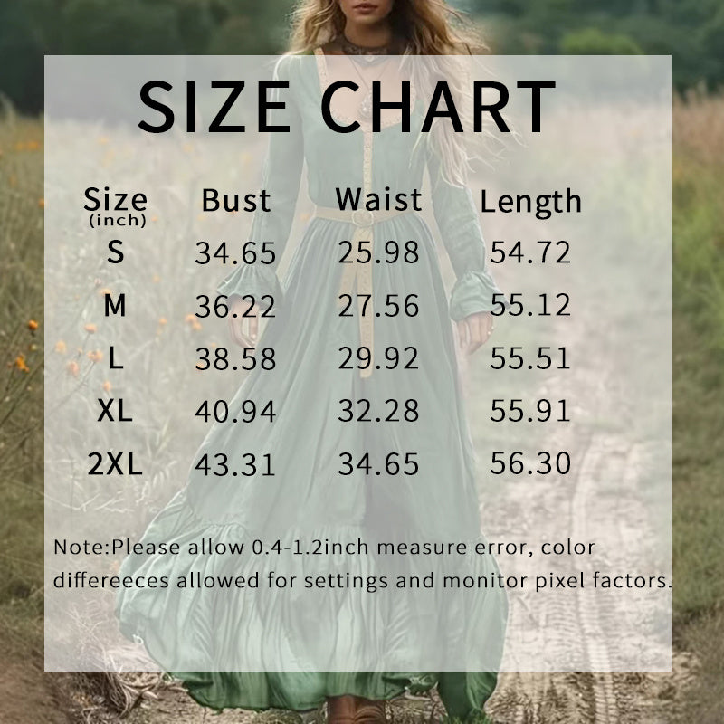 Women's Boho Long Sleeve Flowy Maxi Dress Elegant High Waist Backless Beach Long Dress - My Store