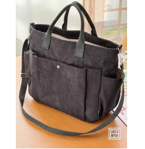 Large Capacity Shoulder Canvas Bag, Commuting Hand Bag - My Store