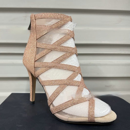 Fish Mouth Sandal Boots Hollow-out Mesh Stitching - My Store