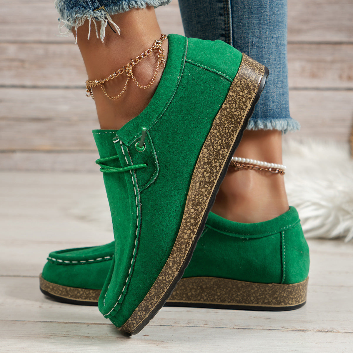 Women's Elastic Slip-on Casual Shoes - My Store