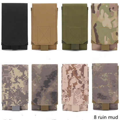 Molle Mobile Phone Bag Waist Bag Men's Sports Running Coin Purse Universal Multifunctional Vertical Belt Portable Wear Belt - My Store