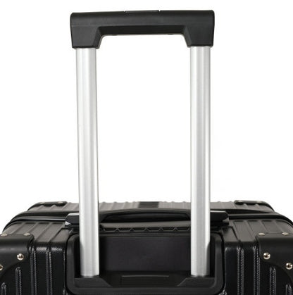 3-piece Hard Shell Luggage Set, Suitable For Both Long-distance And Short Distance Travel. Equipped With Four-wheel Rollers, Password Lock, And Hiking Bag - My Store