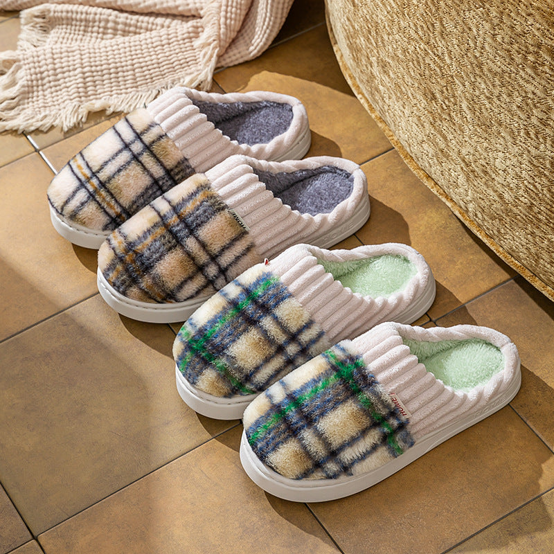 Leisure Home Comfortable Soft Cotton Slippers - My Store