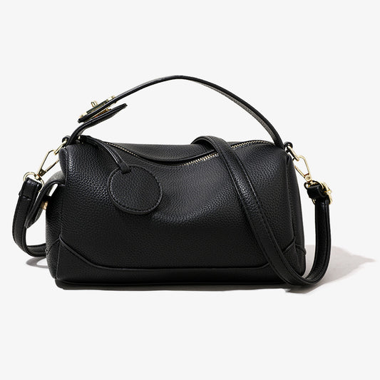 Crossbody Soft Leather Large Capacity Pillow Bag Women's Portable Shoulder Bag - My Store