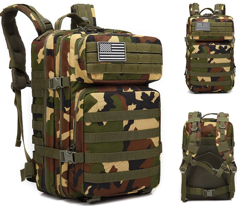 Outdoor Mountaineering Bag Tactical Leisure Bag Army Fan Travel Computer Bag Individual Soldier Package - My Store