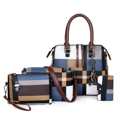New Luxury Handbags Plaid Women Bags Designer - My Store
