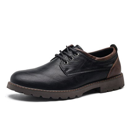 British Style Retro Casual Leather Shoes Men's Casual - My Store