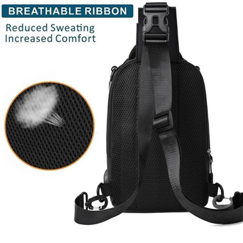 Crossbody Bags Men Multifunctional Backpack Shoulder Chest Bags - My Store