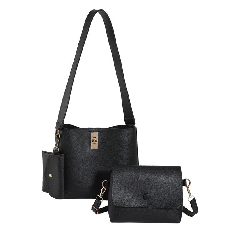 Western Style Hand Shoulder Bag Three-piece Messenger Bag - My Store