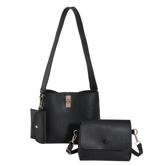 Western Style Hand Shoulder Bag Three-piece Messenger Bag - My Store