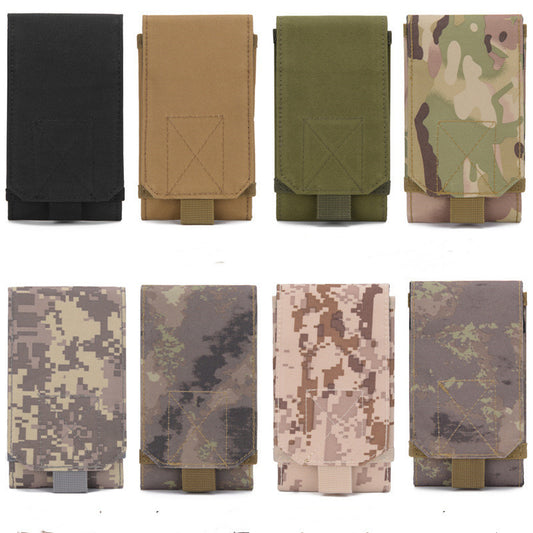 Molle Mobile Phone Bag Waist Bag Men's Sports Running Coin Purse Universal Multifunctional Vertical Belt Portable Wear Belt - My Store