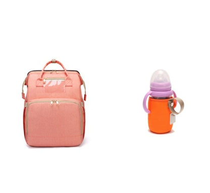 USB Charging Version Mommy Bed Backpack Folding Large Capacity Multi-function - My Store