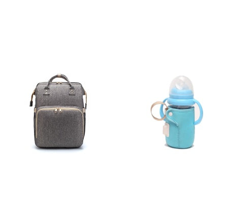 USB Charging Version Mommy Bed Backpack Folding Large Capacity Multi-function - My Store
