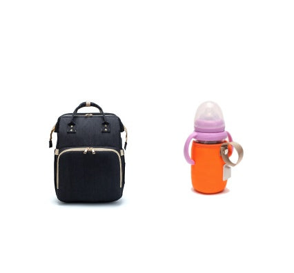 USB Charging Version Mommy Bed Backpack Folding Large Capacity Multi-function - My Store