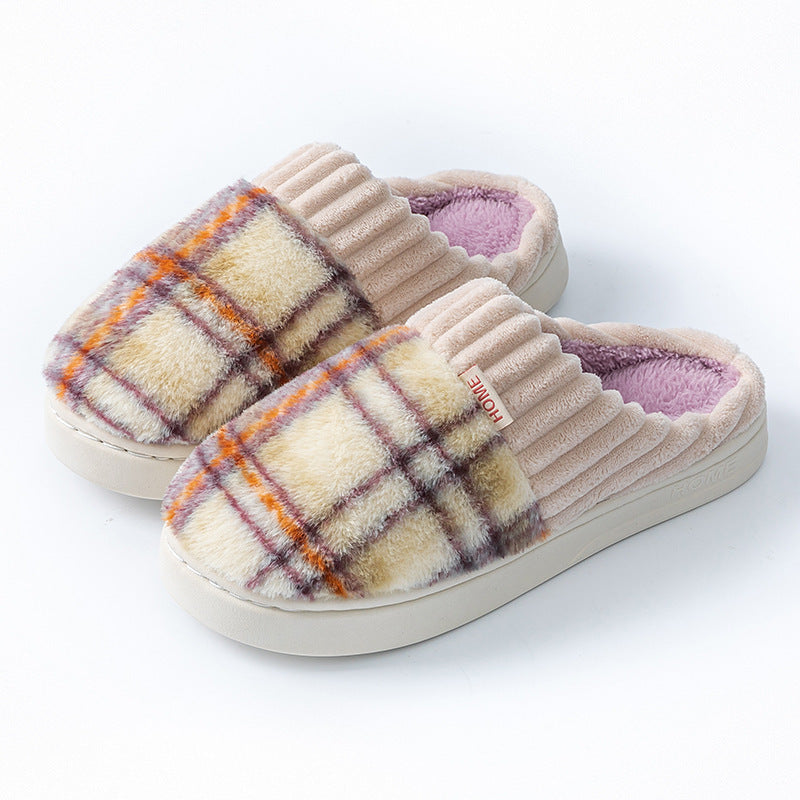 Leisure Home Comfortable Soft Cotton Slippers - My Store