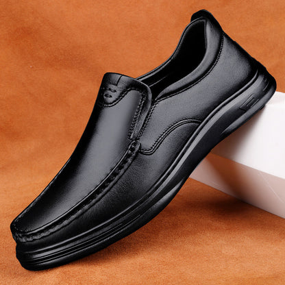 Outdoor Men's Breathable One Pedal Leather Shoes - My Store