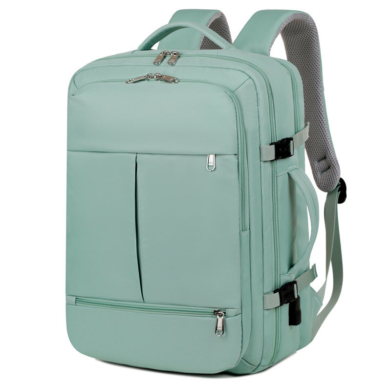 Large Capacity Backpack For Women Men Multiple Pockets And Zippers Versatile Computer Bags Business Travel Backpack - My Store