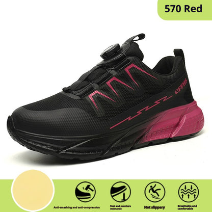 Women's Labor Protection Shoes Lightweight Deodorant Breathable - My Store